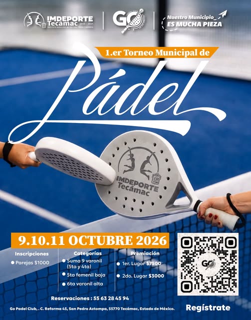 1.er Torneo Municipal de Pádel