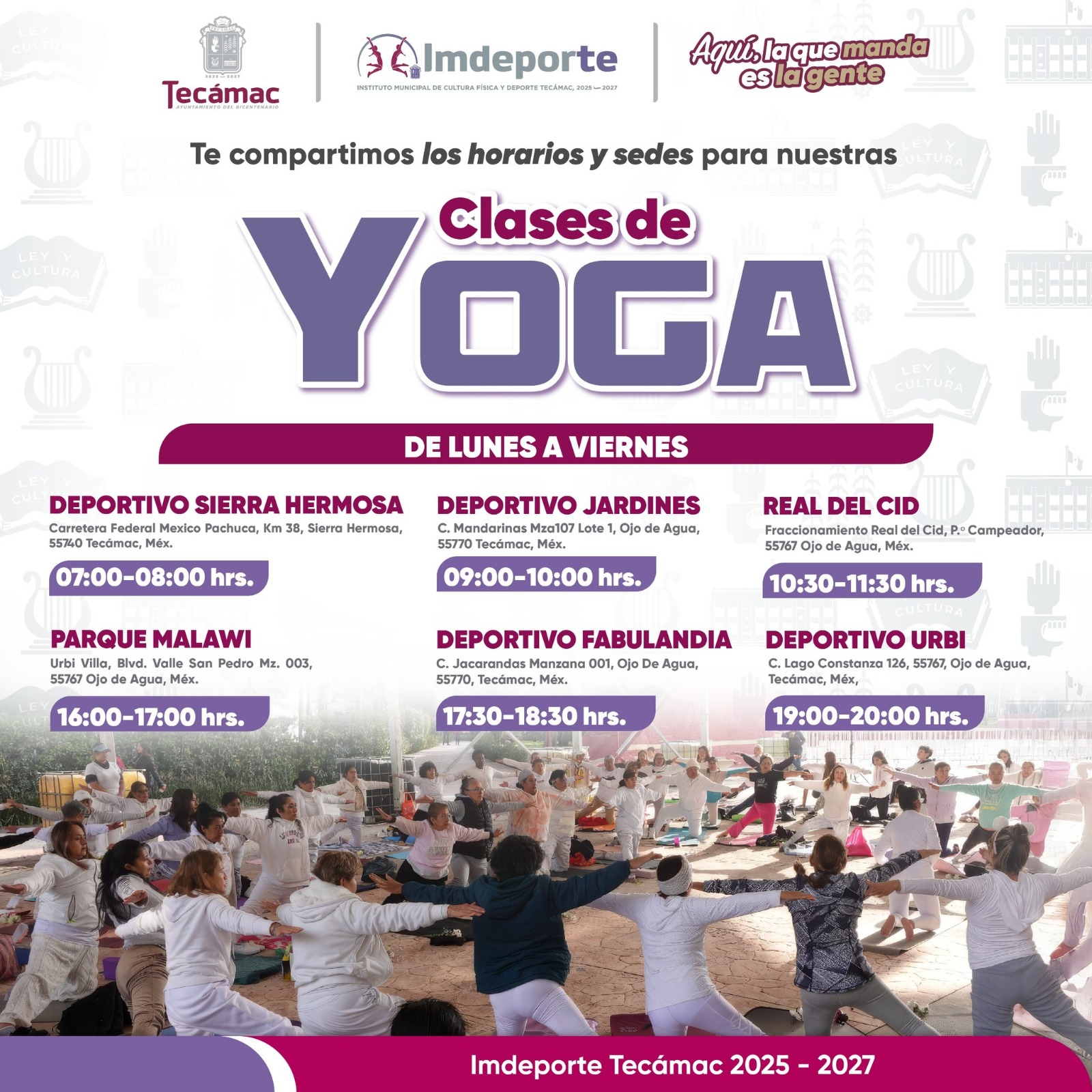 Clases de Yoga